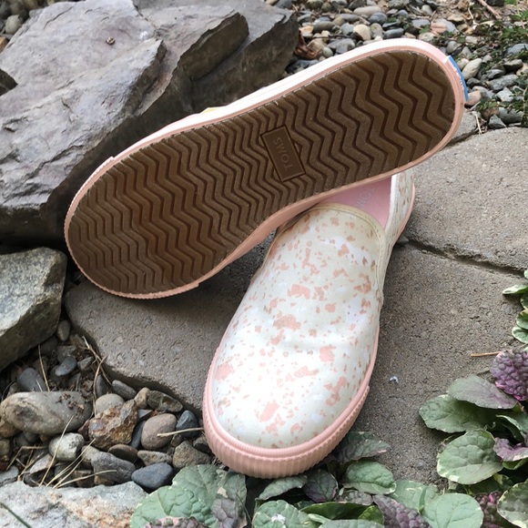 Toms Clemente Natural Metallic Granite Fleck Shoes - Picture 6 of 6